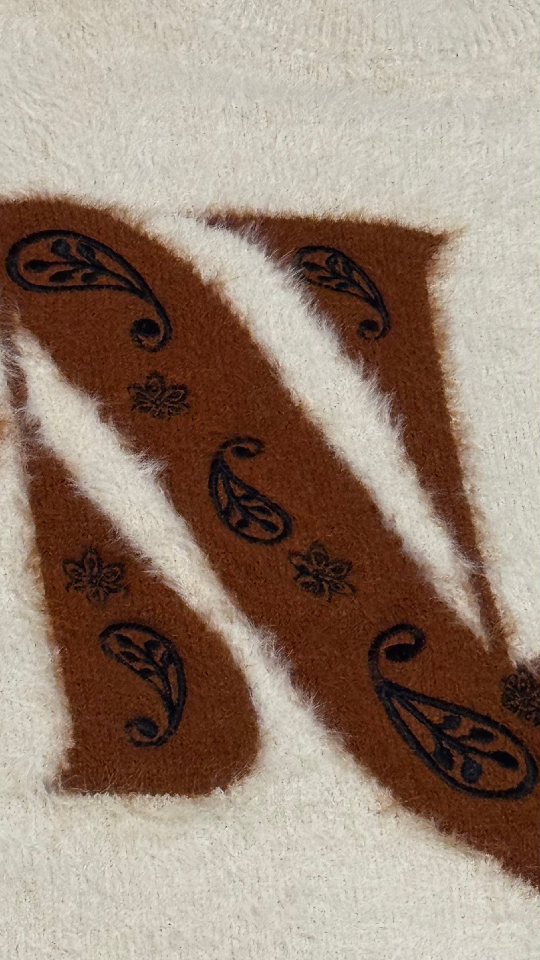 NY Embroidery+ Mink Sweater