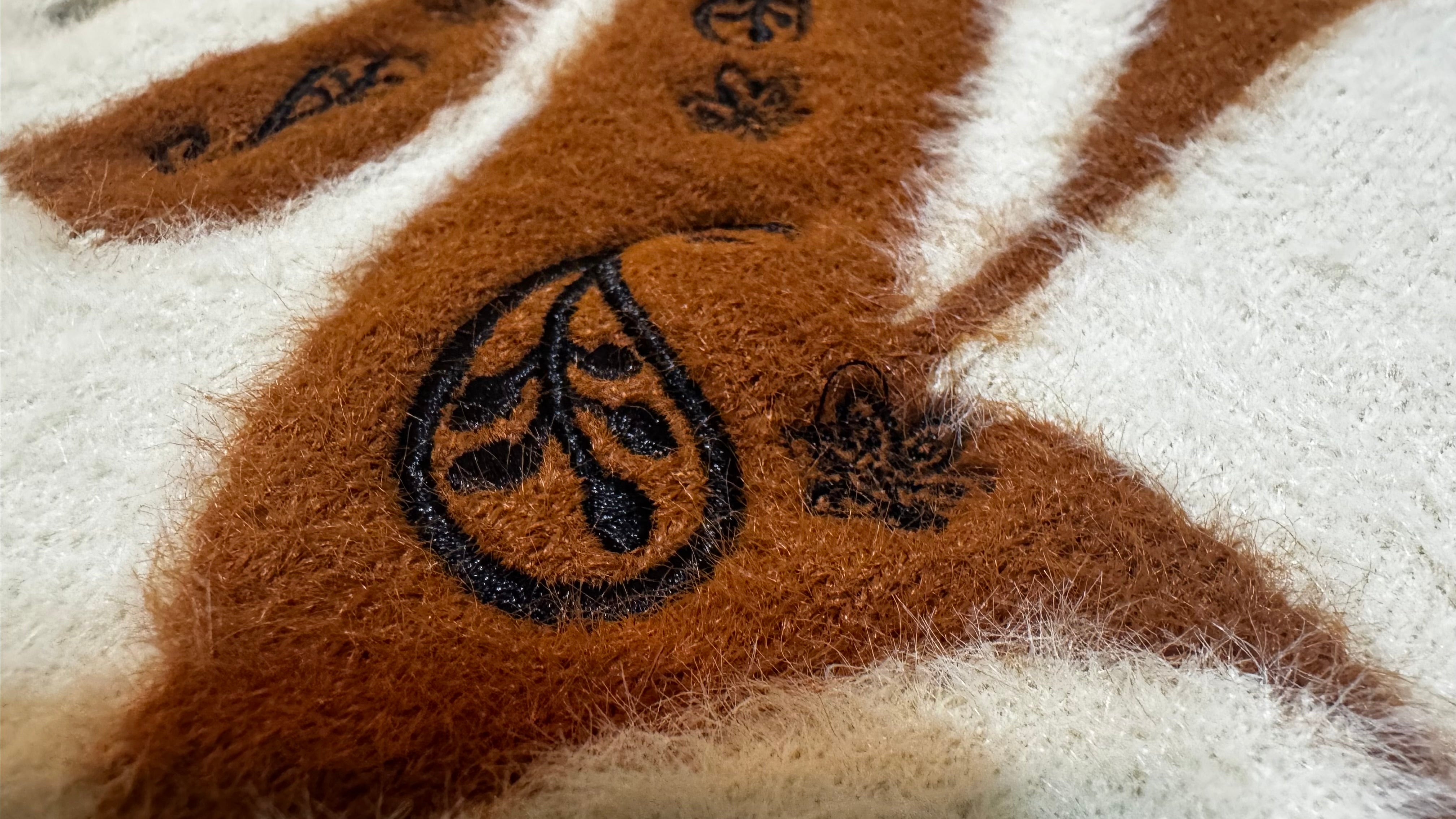 NY Embroidery+ Mink Sweater